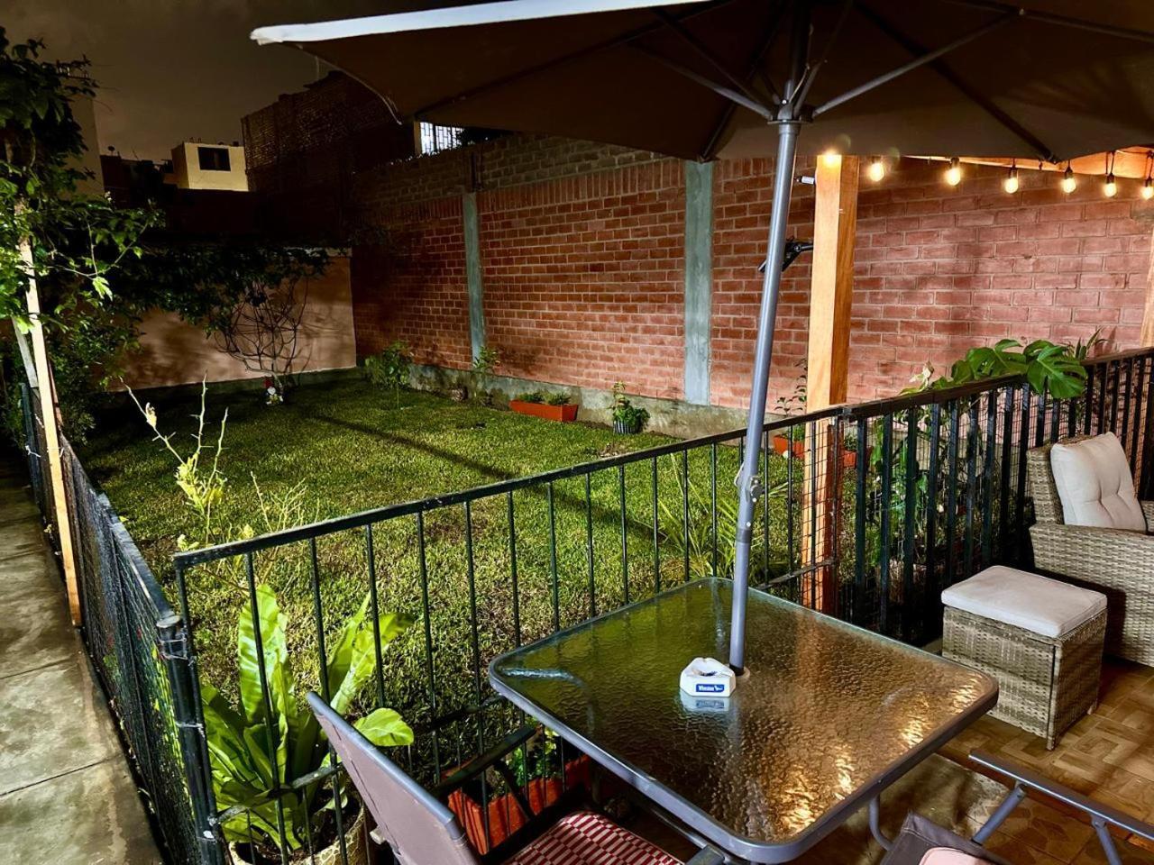Acogedor Departamento Amoblado En San Miguel, Primer Piso, Wifi. 利马 外观 照片